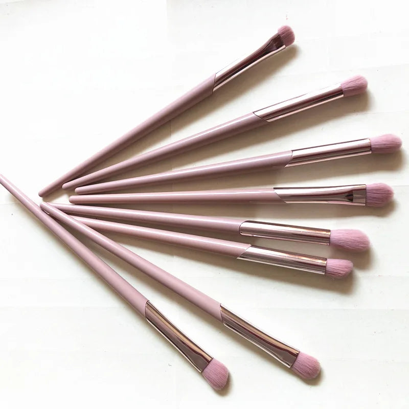 Fashion Beauty Cosmetic Brushes Nude Pink FB Powder Blusher Highlighter Brush Eyeshadow Blending Nose Eyebrow Lip Makeup Brushes