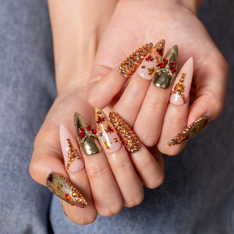 @Kymieann X Lovful Creator Collab Series Luxurious Press on Nails Custom