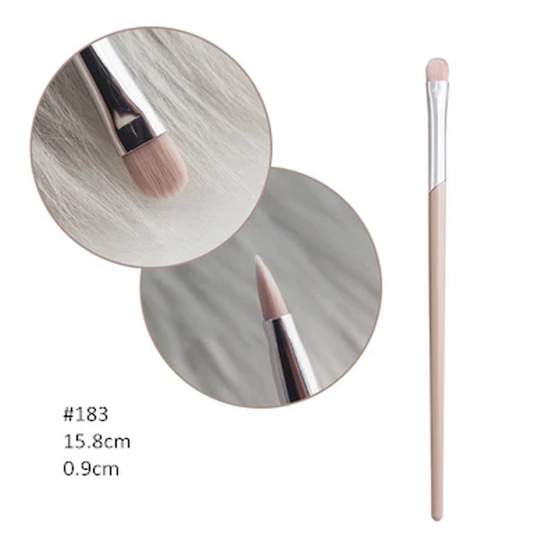 Fashion Beauty Cosmetic Brushes Nude Pink FB Powder Blusher Highlighter Brush Eyeshadow Blending Nose Eyebrow Lip Makeup Brushes