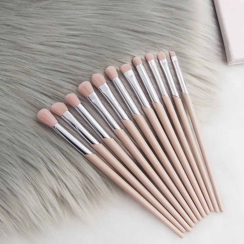 Fashion Beauty Cosmetic Brushes Nude Pink FB Powder Blusher Highlighter Brush Eyeshadow Blending Nose Eyebrow Lip Makeup Brushes