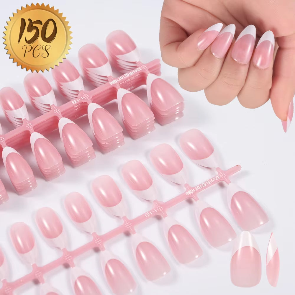 100PCS Short Square False Toenail Tips Full Cover White Artificial Fake Toenail Acrylic Foot Nail Art Tip Press on Toe Extension