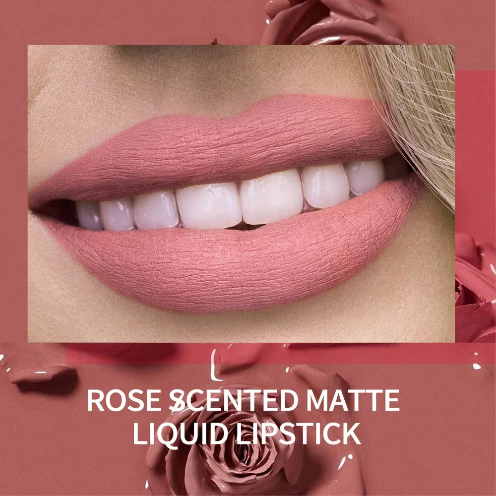 1PC Sexy Matte Lip Gloss Set Liquid Lipstick Waterproof Long Lasting Moisturizing Lipstick Women Lip Tint Beauty Cosmetics