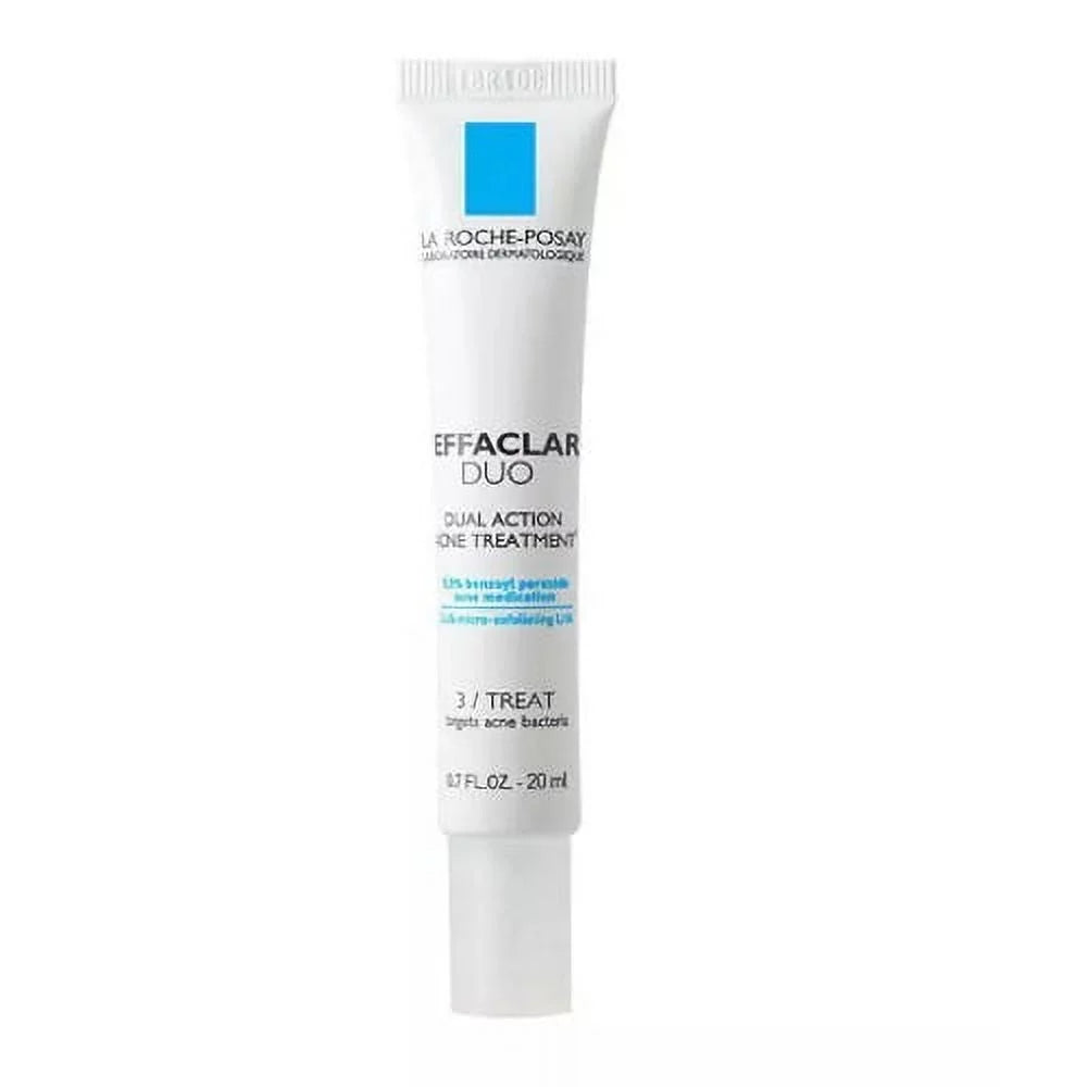 La Roche-Posay Effaclar Duo Dual Action Acne Treatment, 0.7 Oz, 2 Pack